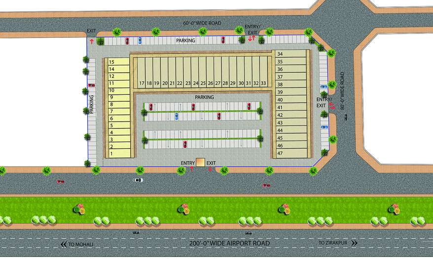 Jubilee Square Site Plan