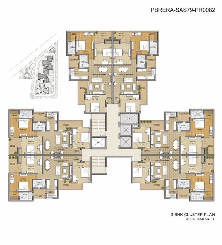Sushma Grande Floor Plan