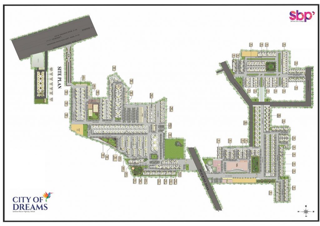 SBP Elite Homes Mohali Layout Plans